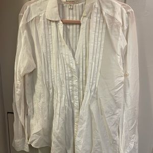 Classic Tura (VC) cotton Batiste Blouse Size M